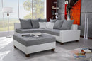 Sonia Corner Sofa with Pouf