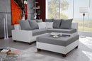 Sonia Corner Sofa with Pouf