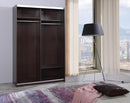 Fifi 2 Sliding Door Wardrobe 135cm with Mirror