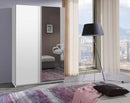 Fifi 2 Sliding Door Wardrobe 135cm with Mirror