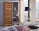 Fifi 2 Sliding Door Wardrobe 135cm with Mirror