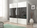 Mika Multi 2 Sliding Door Wardrobe