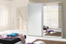 Twister 2 Sliding Door Wardrobe 225cm with Mirror