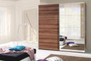 Twister 2 Sliding Door Wardrobe 225cm with Mirror