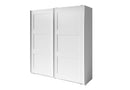 Tana 11 Sliding Door Wardrobe 200cm in White