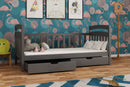 Wooden Single Bed Tobias with Storage