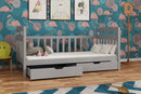 Wooden Single Bed Tobias with Storage