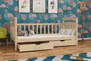 Wooden Single Bed Tobias with Storage