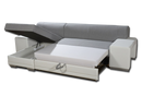 Vera Twin Corner Sofa Bed with Pouf