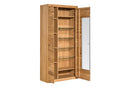 Velle 12 - 2 Door Tall Display Cabinet in Honey Oak