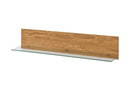 Velle 34 Wall Shelf 140cm in Honey Oak