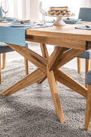 Velle 39 Extending Dining Table in Honey Oak