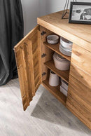 Velle 45 Sideboard Cabinet 160cm in Honey Oak