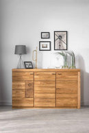 Velle 45 Sideboard Cabinet 160cm in Honey Oak