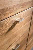 Velle 46 Sideboard Cabinet 180cm in Honey Oak