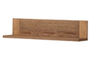Velvet 35 Wall Shelf 161cm in Rustic Oak