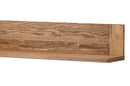 Velvet 35 Wall Shelf 161cm in Rustic Oak