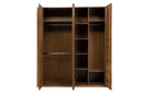 Velvet 77 - 4 Door Mirrored Wardrobe 205cm