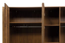 Velvet 77 - 4 Door Mirrored Wardrobe 205cm