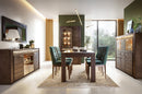 Velvet 10/11 Tall Display Cabinet in Black Oak