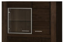 Velvet 15 Display Sideboard Cabinet in Black Oak
