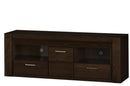 Velvet 25 TV Cabinet 161cm in Black Oak