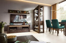 Velvet 25 TV Cabinet 161cm in Black Oak