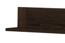 Velvet 34 Wall Shelf 111cm in Black Oak