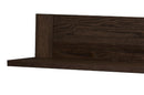 Velvet 35 Wall Shelf 161cm in Black Oak