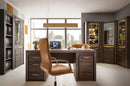 Velvet 10/11 Tall Display Cabinet in Black Oak