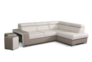 Verona Corner Sofa Bed with Pouf