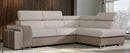 Verona Corner Sofa Bed with Pouf