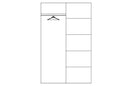 Vievien 72 2 Door Wardrobe 110cm