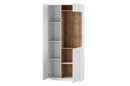 Wood 12 - 2 Door Tall Display Cabinet in White