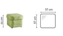 Barello Sofa Pouf