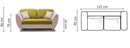 Lugano 2-Seater Sofa