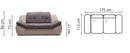 Mello 2 Seater Sofa